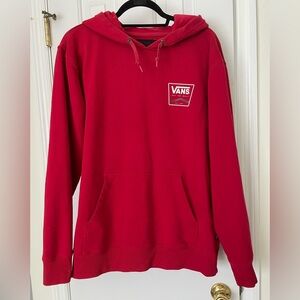 Vans Off the Wall Red Hoodie for Men